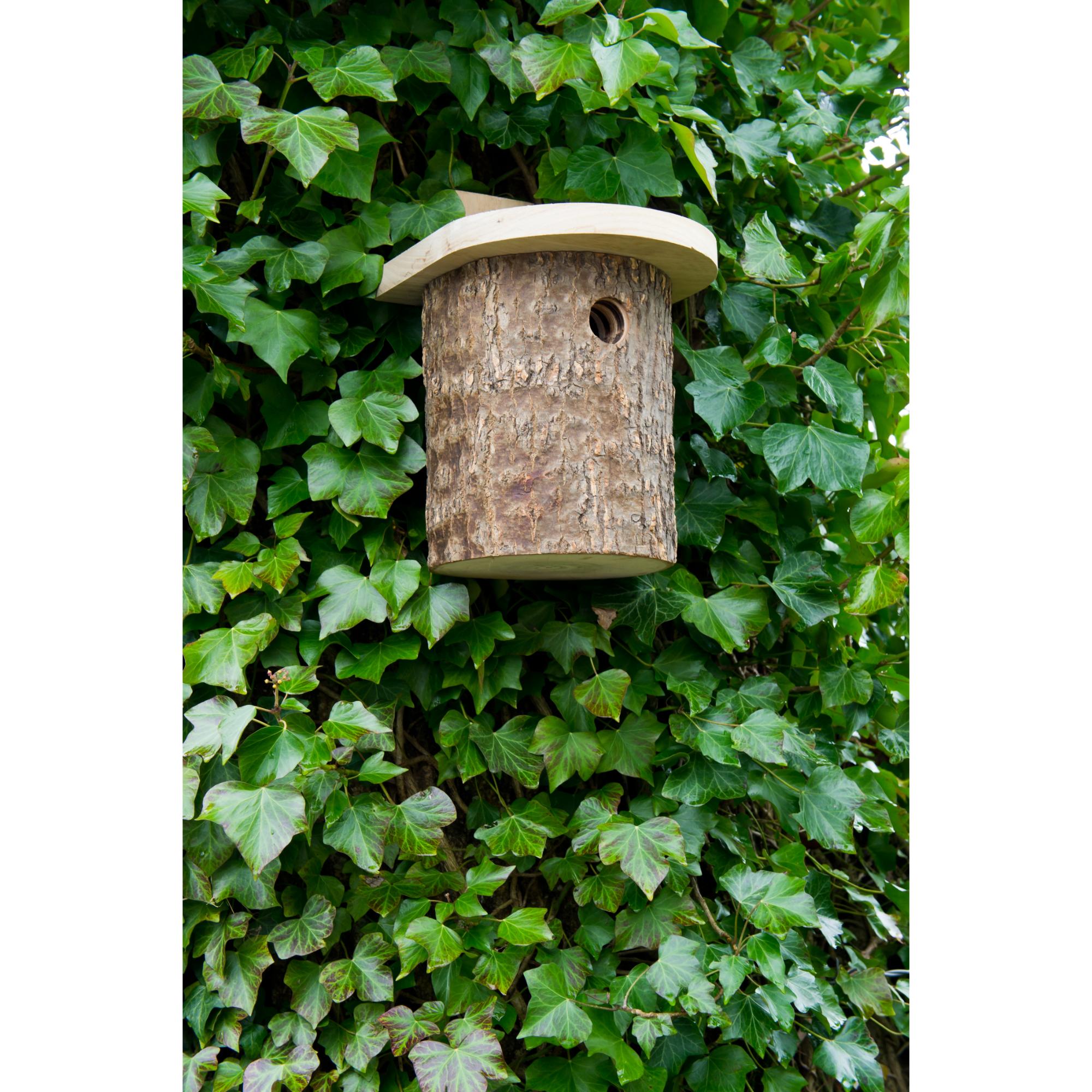 Natural Log Tit Nesting Box Bird Nesting Boxes John Chambers